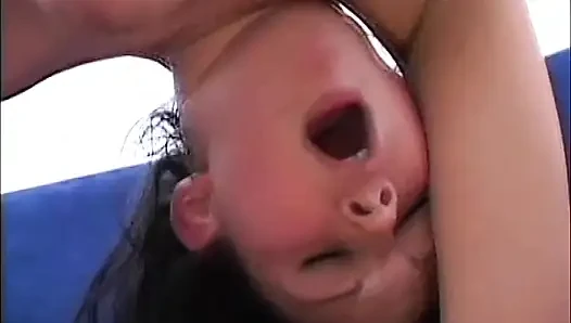 Busty Brunette Takes a Nice Cock