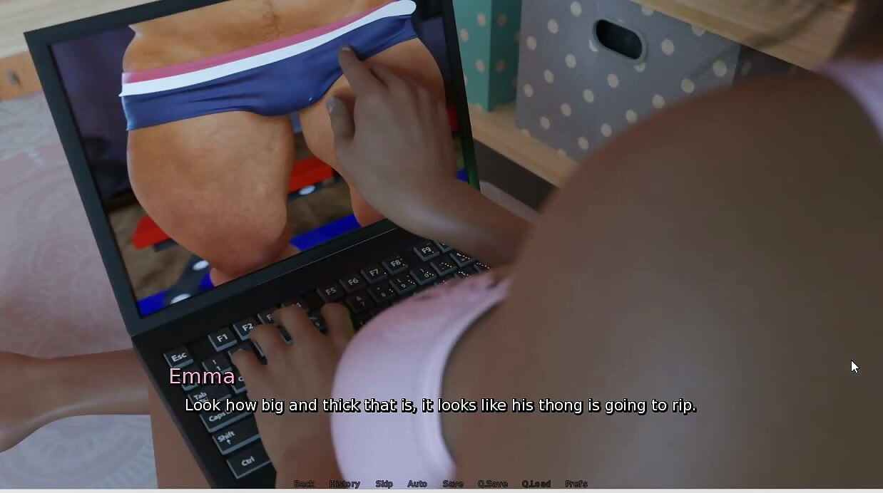 Laura Lustful Secret - Gameplay - Roleplay - Gym - Bouncing Ass Squat and Teasing Trainer