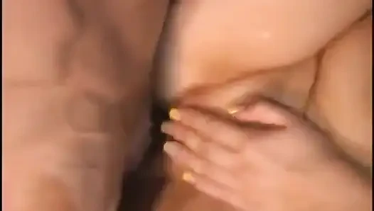 Sexy Babe Sucks Cock and Gets DP Fucked in FMMM Threesome Before Getting Jizzed