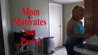 Mamá motiva hijastro parte 2