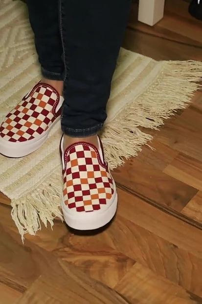 Jeans and Gold Two-strap Sandals - Nylon Feet Tease