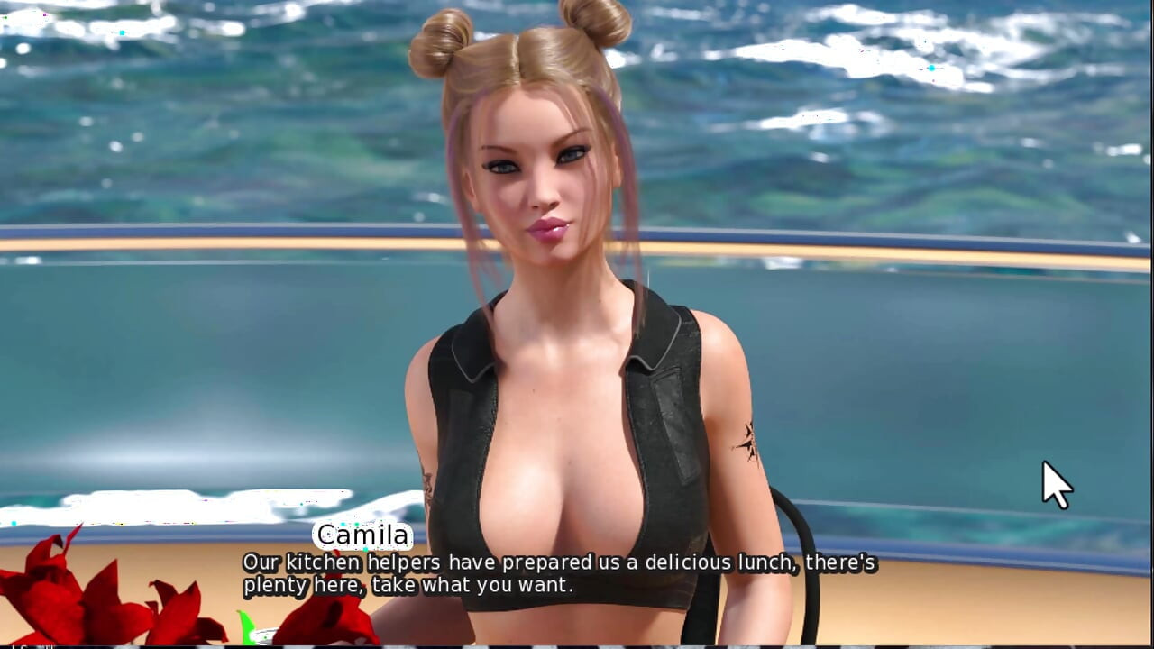 Непристойный остров - красиво на яхте