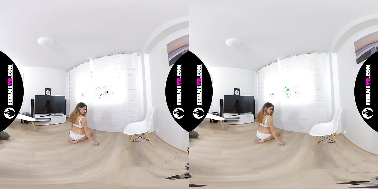 Abril Real Amateur Nude Casting Virtual Reality Backstage