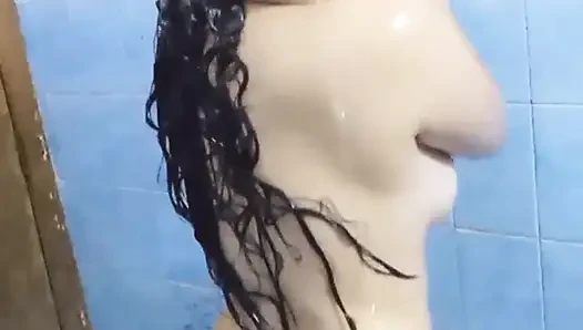 Baden und meine nippel 🔥 waschen