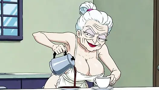 Ai Matures in Kitchens with Big Tits