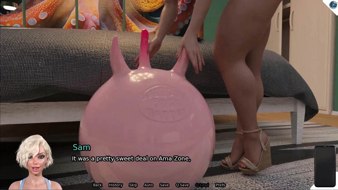 Sexbot Recalibrated 3 I Cant Believe She Shove That Thing in Her Anus and I Got to Fuck Sam