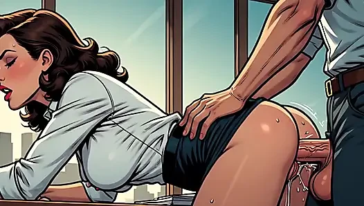 Office Sex Comic Style