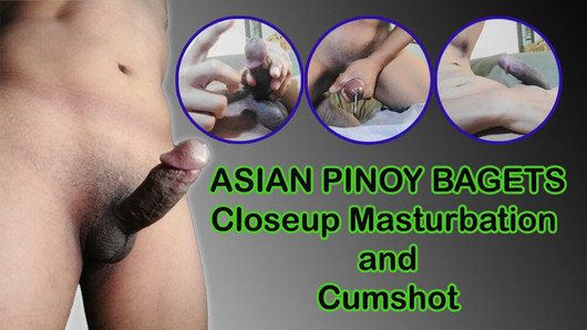 Asian Pinoy Masturbate Until Cum. Feels too Much Horny While Watching Porn