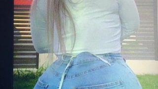 Hot Thick Blonde PAWG in Jeans Cum Tribute 3