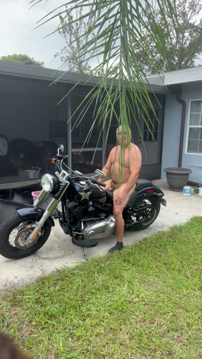Me in the back yard