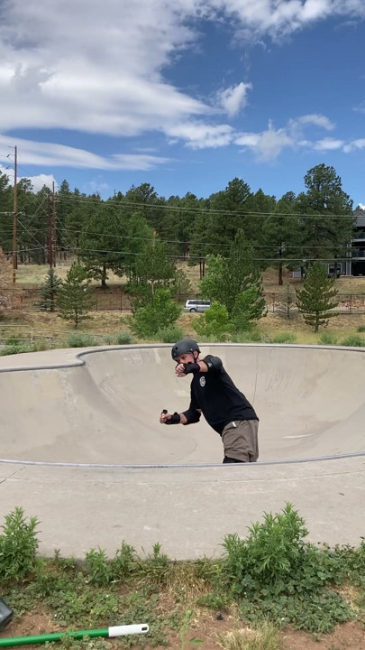 When in doubt, go skateboarding.