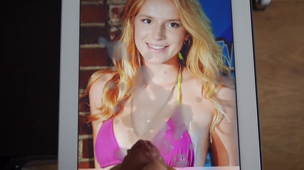 A cumtribute to Bella Thorne  #1