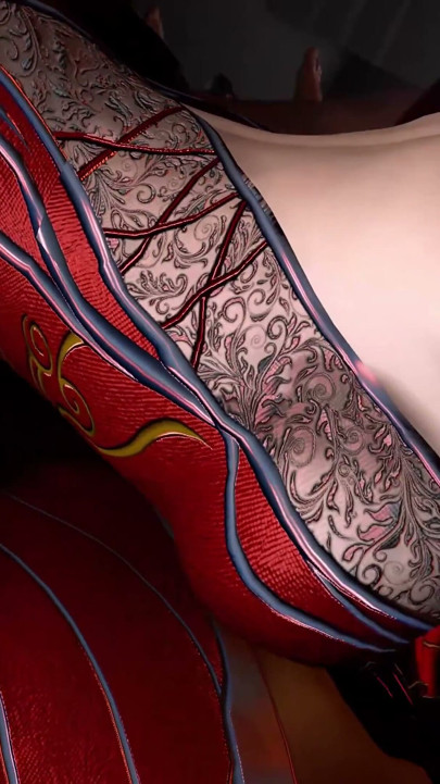 3D Busty Slut Cosplay Model Wearing Sexy Dress Got Fucked by Fat Dick