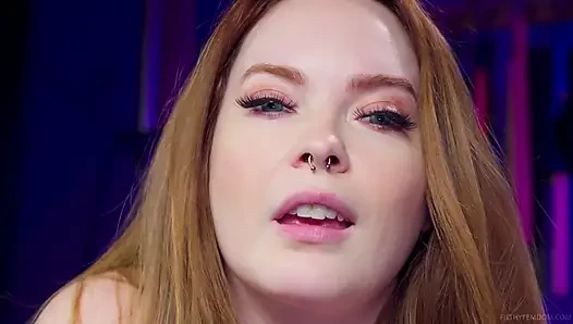 Redhead Summer Hart Dirty Talks Wildly As Machine Dildo Pounds Her Pussy