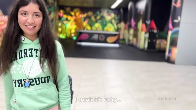 She asked me to fuck her in the public bathroom of the mall - I couldn't refuse