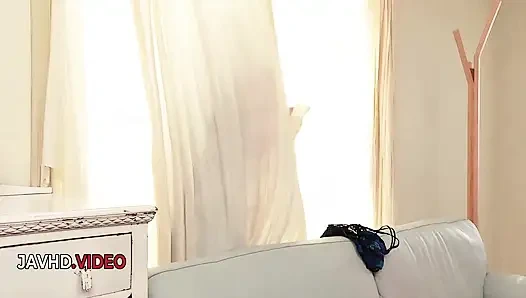 Пикантное кам-шоу Ameri Koshikawa приводит к интенсивной хардкорной секс-сессии