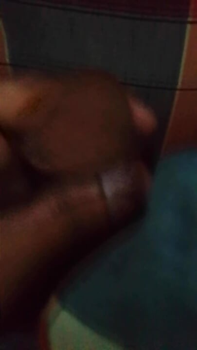 A boy enjoy his time at night alonely