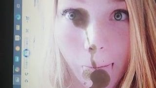 Cumtribute for a nic blonde