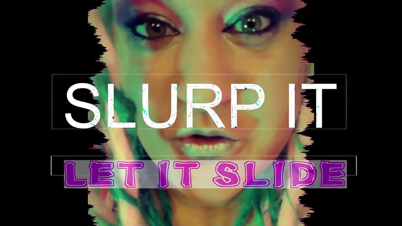 Wank and Slurp with Goddess Lana CEI Looper for Dumb Dumb Heads