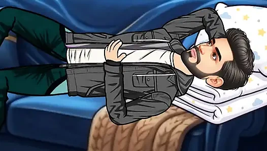 The story of Rupa Bhabhi and Gopal's bedroom sex story. Hindi Cartoon Story