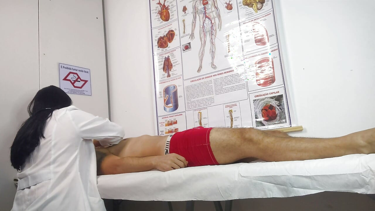 Nurse Has Her First Patient with an Erection!