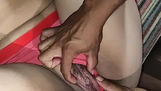 18-year-old girl's pussy and  fucks his stepsister hard in Tamil India x video.