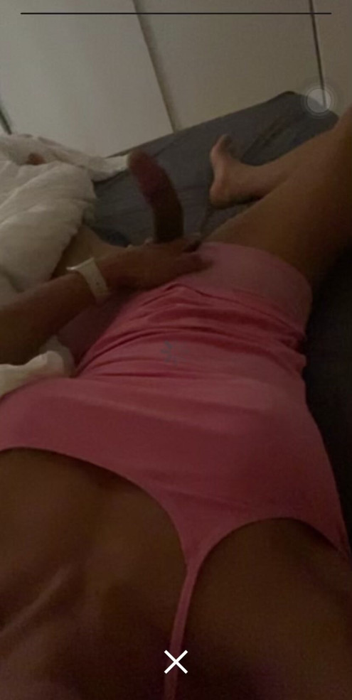 Shemale with horny in the morning