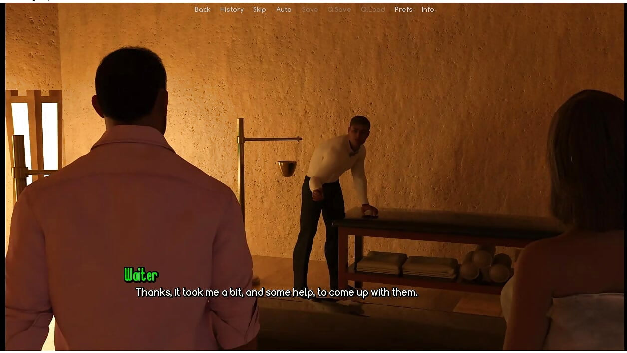 Μια ζωή που αξίζει να ζεις - Gameplay - παιχνίδι ρόλων - η γυναίκα γαμιέται από σερβιτόρο μπροστά στον άντρα της