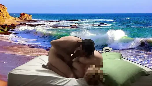 Seks penuh gairah nyata, banyak foreplay pasangan nakal