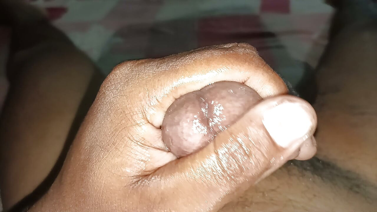 Indian muslim boy Big penis masturbation video session - 6