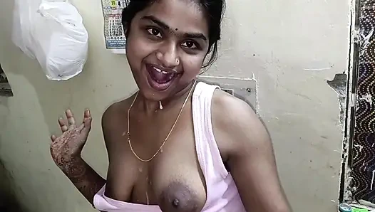 Bhabhi Alone Making Roti - Devar's Hard Dick Made Her Crazy and Suck It Clean