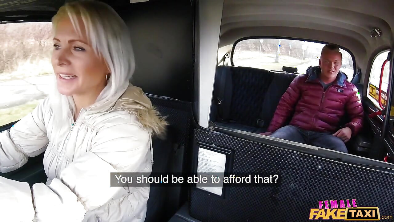 Female Fake Taxi - Nympho Driver Swaps Cock for Cash