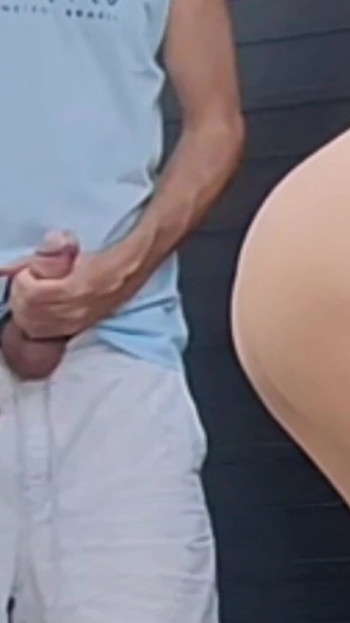 Spectacular moment from "Married gives a quickie with her neighbor in the backyard"