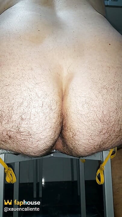 Lush Vibration and Big Transparent Dildo Fucking My Ass Close-up to the Wide Open Bottom