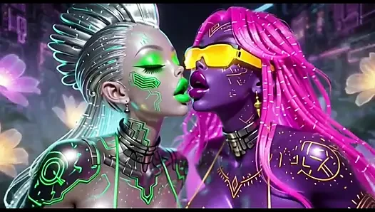 Captain Nova Song and Kiss clips, Ai animation
