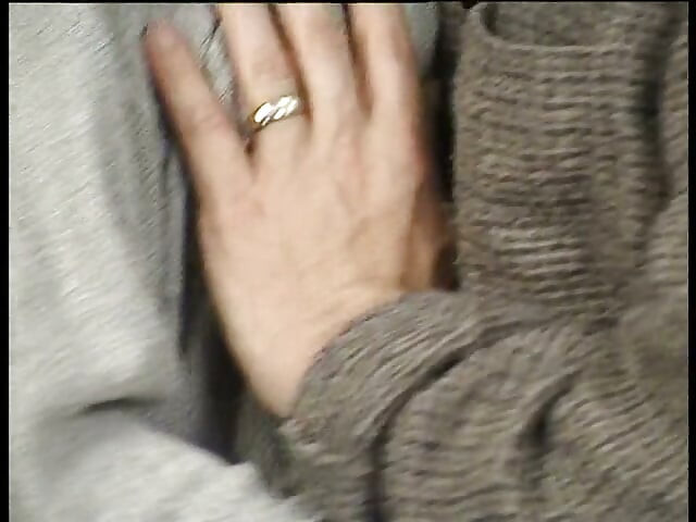 Brunette mature jizzed on tits after passionate sex