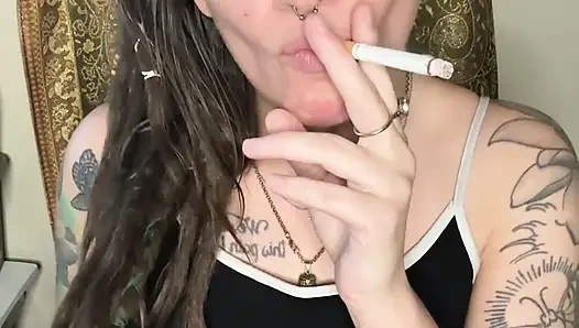 Armpit Worship and Smoking Tease with Chery Trees