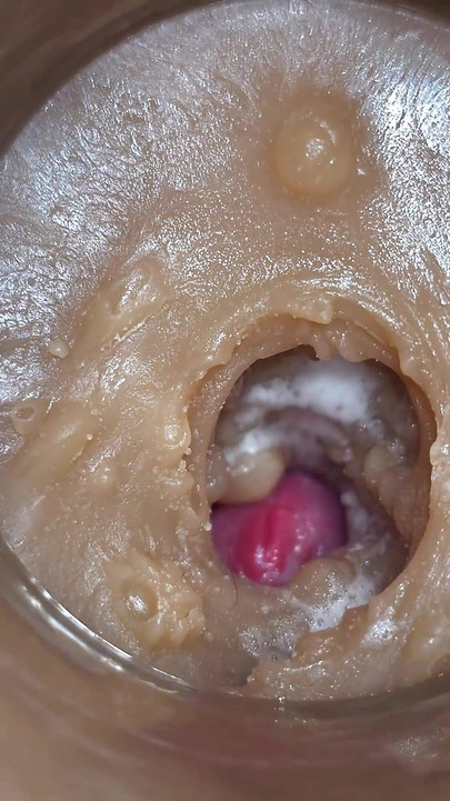 阴户从内部 - 我鸡巴上的这根头发特别刺激:)