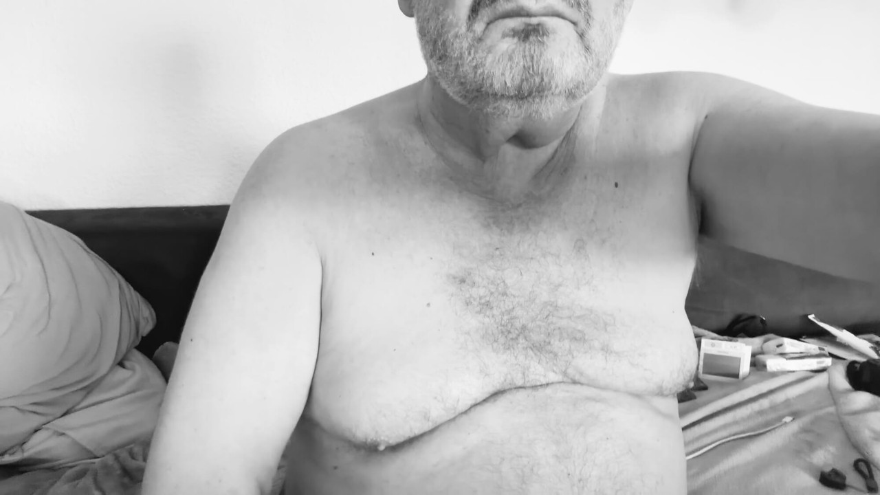 Short 85 - Short and Quick - Without Cum - Hairy, Old, Oldie, Oldman, Olderman, Grandpa, Bisexual, Bisex, Bear, Chubby, Jerking