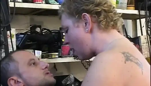 Busty Mature and Mature Skinny Ass Fucked and Cummed in Mouth by Two Big Dicks