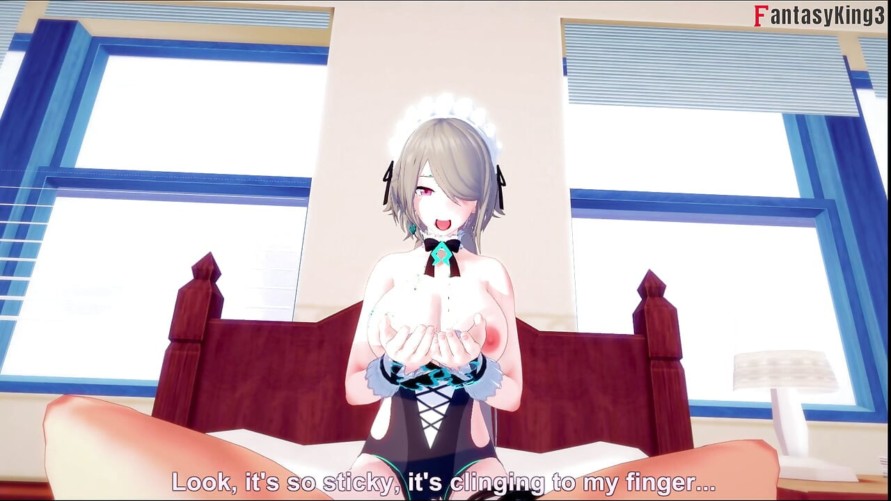 Рита Росвайсе – секси прислужница се чука – Honkai Impact