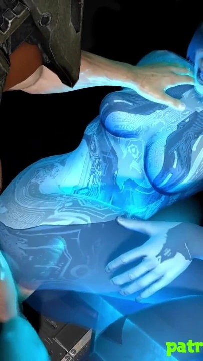 Master Chief has rough sex with Cortana | Clip 1