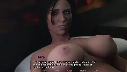Croft adventure #1 - Lara can't stop thinking about the lesbian