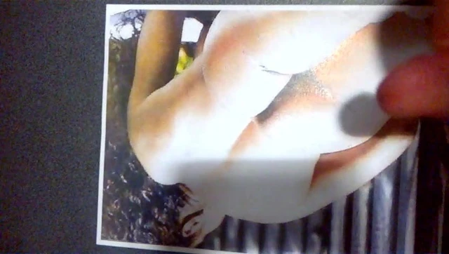 Cum on Janet Jackson butt 2