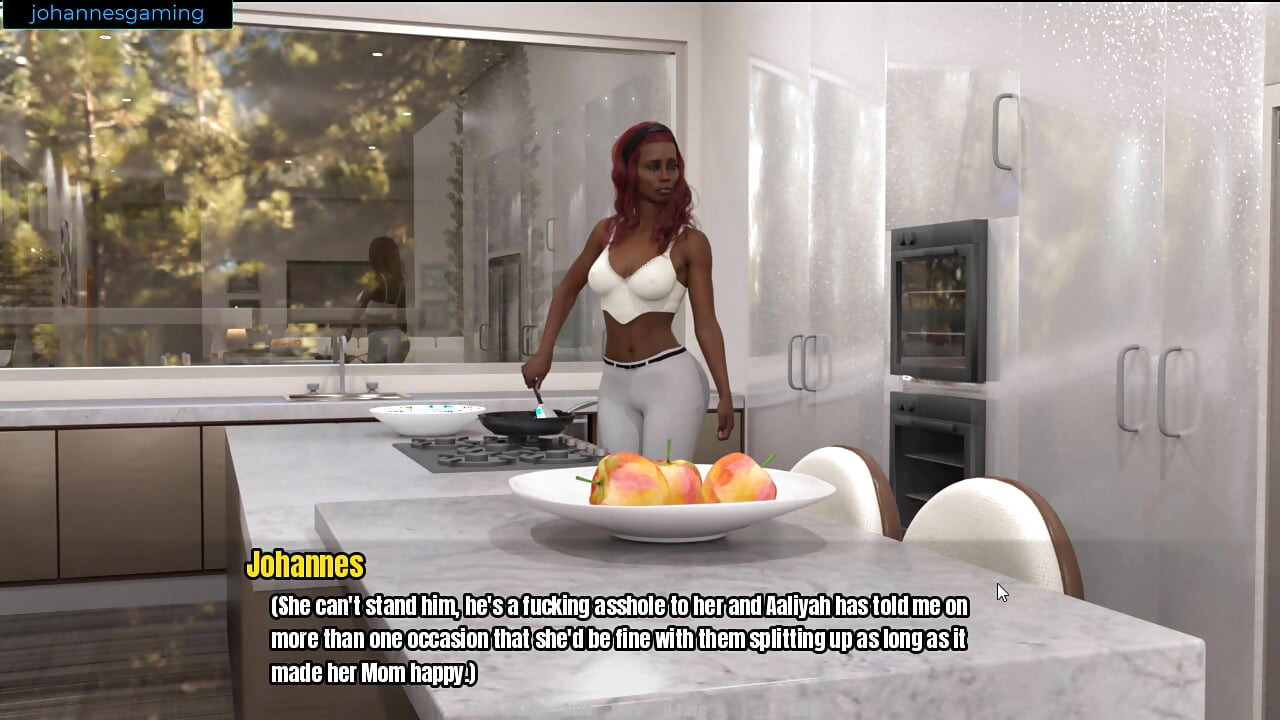 Grandma's House - first got a feetjob under table then ive helped massage her boobs and fucked some woman