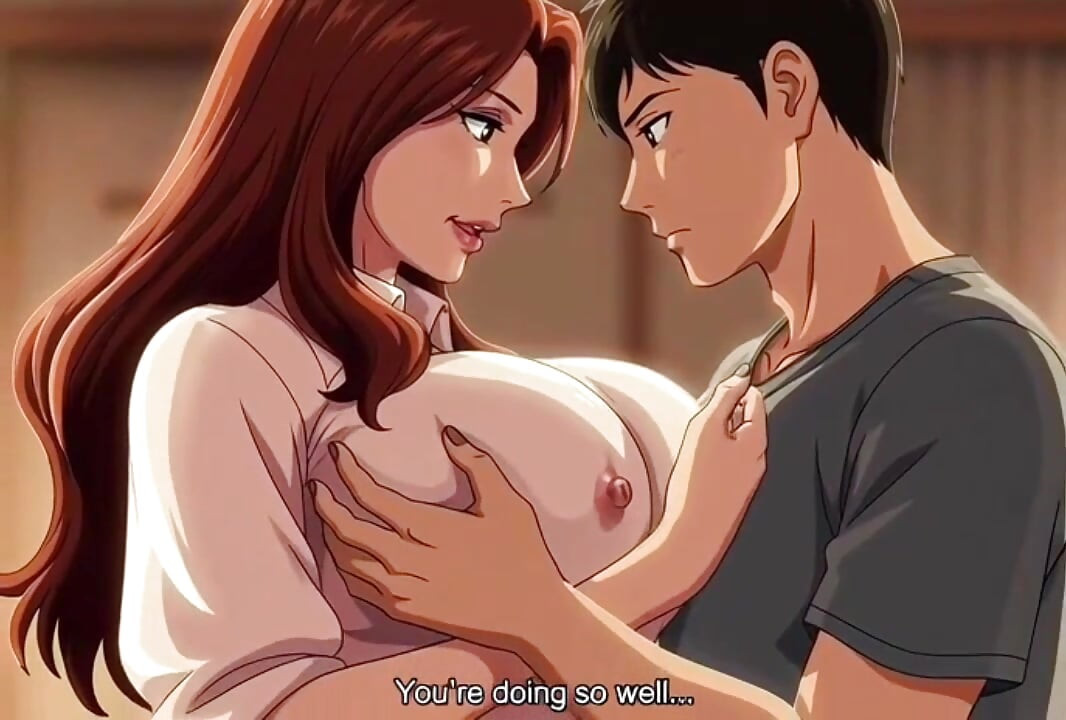 Big tits stepmom teaching her stepson the pleasures of intimate touch