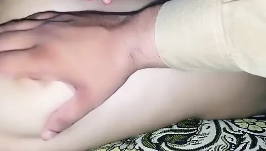 Horny Desi girl with big juicy boobs and thick big ass teasing you seductively in this hot foreplay video.