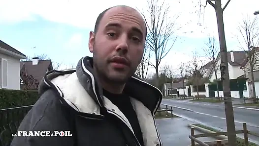 Beautiful Young Brunette with Big Tits Seduced by Porn Actor