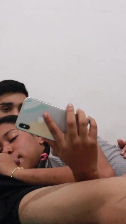 MY BEAUTIFUL COLOMBIAN LATIN BRUNETTE STEP-SISTER SEDUCES ME BY TOUCHING MY PENIS WHILE WE'RE ALONE IN THE ROOM. PORN IN SPANISH | Clip 1