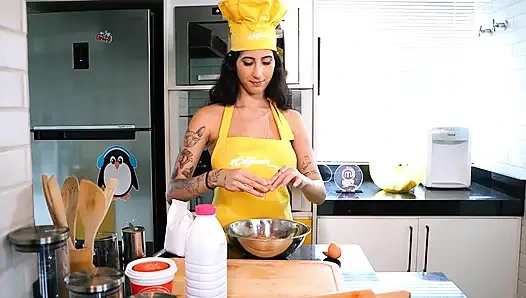 Hot Lesbian Latinas cooking - Part 3 - SFW